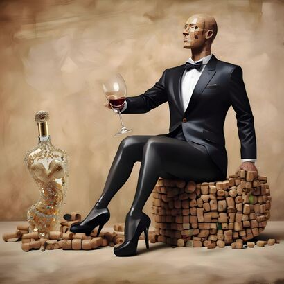 SOMMELIER  - a Digital Art Artowrk by Olady